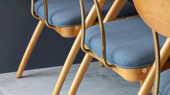 Conforto e design andam lado a lado ao escolher o conjunto de jantar.